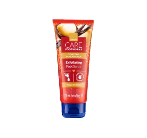 Avon Care FootWorks Peeling für Füße Toasted Macadamia 75 ml