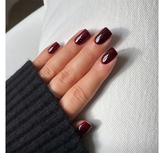 Semilac Shine With Me Hybrid-Set 592 Jelly Cherry 7 ml + 958 Jelly Blackberry 7 ml + 959 Disco Black 7 ml