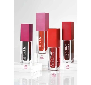 GOLDEN ROSE JUICY TINT LIP & CHEEK STAIN LIPPENSTIFT UND WANGENROUGE 2IN1 02 PINK CRUSH 5,2ML