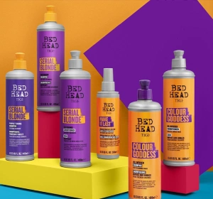 TIGI Bed Head Serial Blonde Professionelles Lila-Tonshampoo für blondes Haar 400 ml