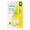 Goodal Green Tangerine Vita-C Dark Spot Care Serum – aufhellende Gesichtsmaske in Form eines Tuches, 28 g