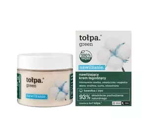 Tołpa Green Nawilżanie – beruhigende Feuchtigkeitscreme für das Gesicht, 50 ml