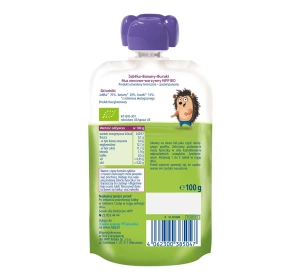 HiPP Bio Frucht-Gemüse-Püree im Quetschbeutel nach dem 5. Monat Äpfel Bananen Rote Bete 100 g