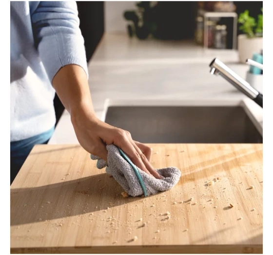 Vileda Pro Clean Microfibre L Mikrofasertücher mit Enzymen 2 Stück