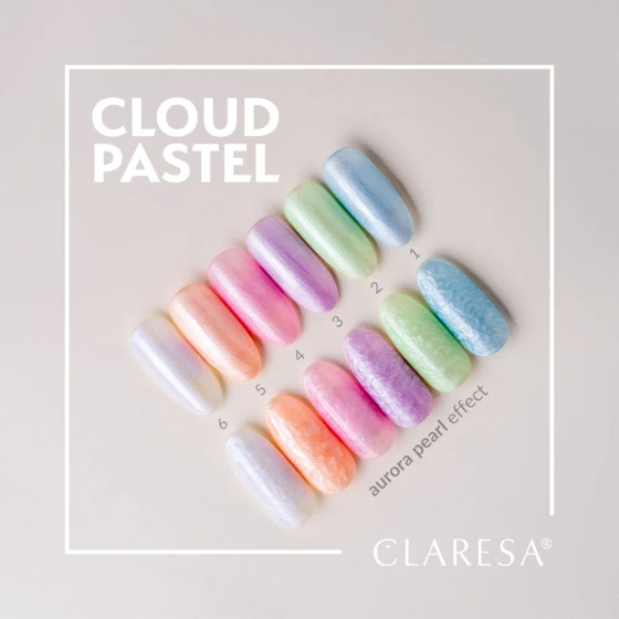Claresa Hybrid-Nagellack Cloud Pastel 2,5 g