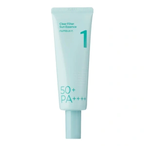 Numbuzin No.1 Clear Filter Sun Essence – aufhellende Gesichtspflege mit Lichtschutzfaktor SPF50+ PA++++, 50 ml