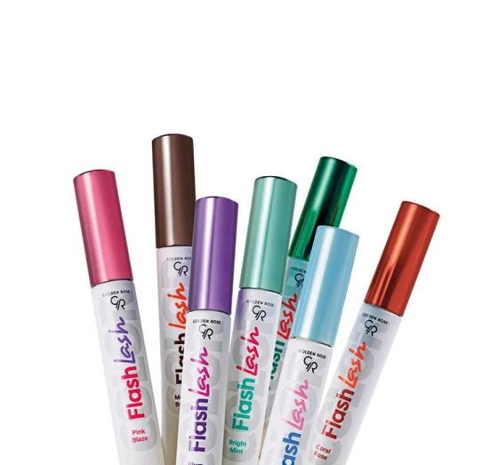 Kliknij na zdjęcie, aby je powiększyć GOLDEN ROSE FLASH LASH MASCARA 01 BRIGHT MINT 9ML