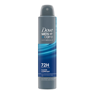 Dove Men+Care Advanced Clean Comfort Antitranspirant-Spray 250 ml