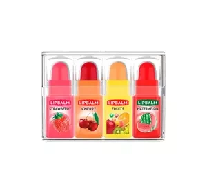 GOLDEN ROSE LIP BALM SET 4 X 1G