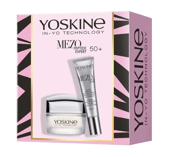 Yoskine Meso Peptide Expert Kosmetikset 50+ Tages- & Nachtcreme + Augencreme