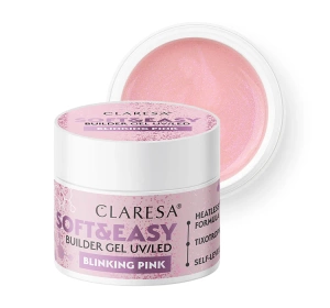 Claresa Soft & Easy Aufbaugel Blinking Pink 12 g
