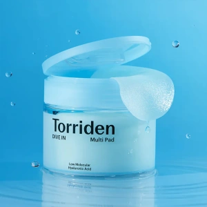 Torriden Dive In Multi Pad – feuchtigkeitsspendende Gesichtspads mit Hyaluronsäure, 80 Stück