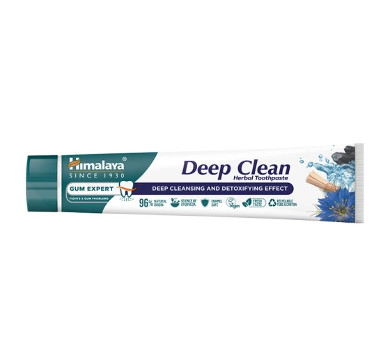 Kliknij na zdjęcie, aby je powiększyć Himalaya Deep Clean Tiefenreinigende Zahnpasta 75 ml