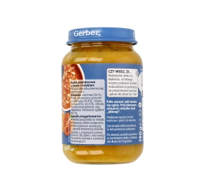 Gerber Tomatensuppe mit Reis und Pute nach dem 8. Monat 190g