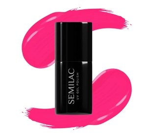 SEMILAC UV HYBRID NAGELLACK MARGARET NEON PINK 517