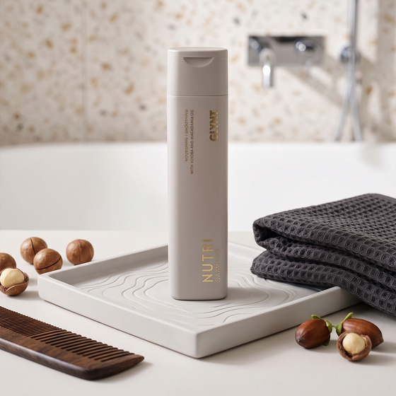 Kliknij na zdjęcie, aby je powiększyć Glynt Nutri Shampoo für sehr trockenes Haar | Nährendes Shampoo für trockenes, strapaziertes und schweres Haar 250 ml