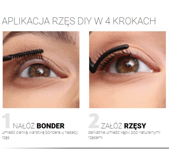 Nanolash Klebe-Wimpern-Starterkit Harmony Black 
