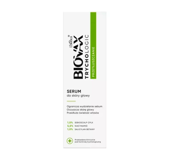 Biovax Trychologic Fettiges Haar Kopfhautserum 50 ml