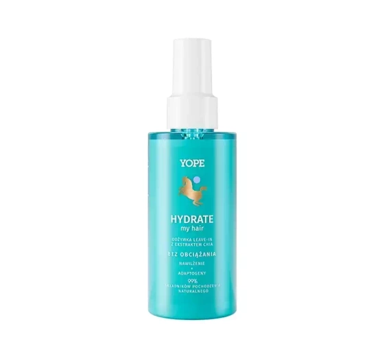 YOPE BOUNCE MY HAIR HYDRATE FEUCHTIGKEITSSPENDENDER LEAVE-IN-CONDITIONER MIT CHIA-EXTRAKT150ML