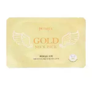 PETITFEE GOLD NECK PACK MASKE FÜR HALS UND DEKOLLETEE 10G