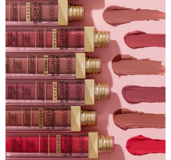 Eveline Wonder Match matter Lippenstift 12 Charming Red 6,8ml