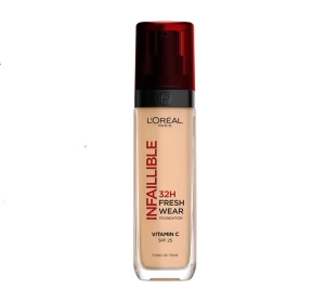 LOREAL INFAILLIBLE 32H FRESH WEAR FOUNDATION 200 GOLDEN SAND 30ML