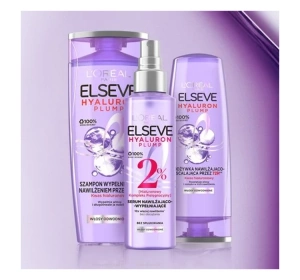 LOREAL ELSEVE HYALURON PLUMP SHAMPOO FÜR DEHYDRIERTES HAAR 400ML