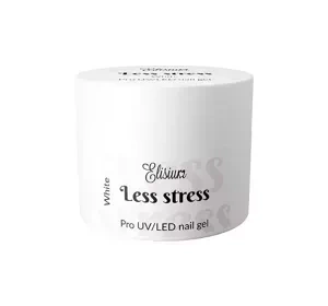ELISIUM LESS STRESS AUFBAUGEL FÜR NÄGEL WHITE 40ML