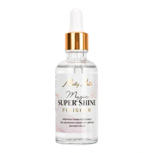 Molly Nails Magic Super Shine Finisher – Glanzmittel zum Entfernen der Klebrigkeit, 50 ml