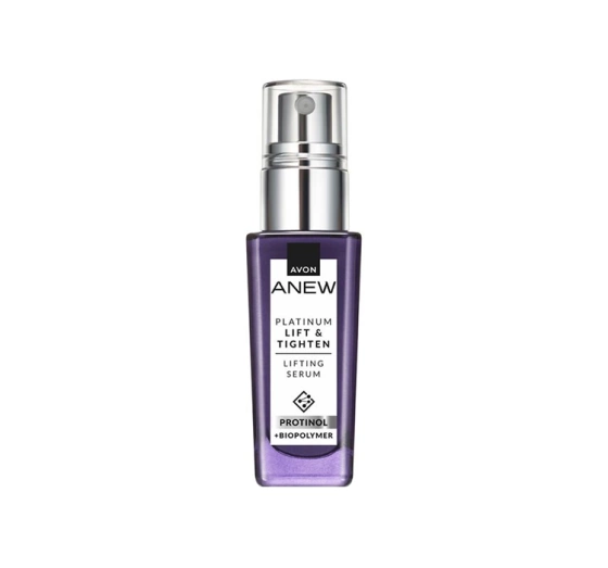 AVON ANEW PLATINUM LIFTING AND TIGHTENING FACE SERUM 30ML