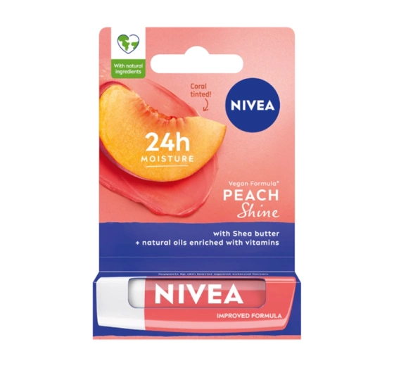 NIVEA PFLEGENDER LIPPENSTIFT PEACH SHINE 5,5ML