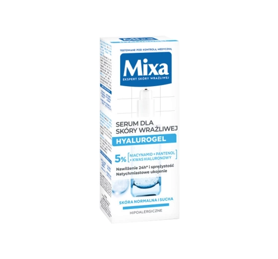 Kliknij na zdjęcie, aby je powiększyć Mixa Hyalurogel Serum für empfindliche Haut 30 ml