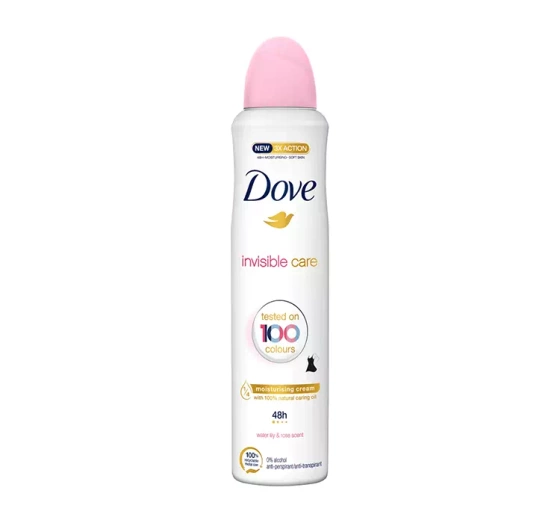 Kliknij na zdjęcie, aby je powiększyć DOVE INVISIBLE CARE FLORAL TOUCH ANTITRANSPIRANT IM SPRAY 250ML
