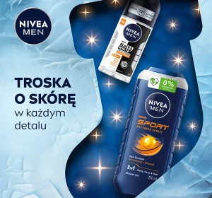 NIVEA MEN Get Active Geschenkset für Männer Duschgel + Antitranspirant Roll-on