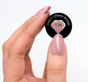 SEMILAC UV HYBRID NAGELLACK CREAMY MUFFIN 136