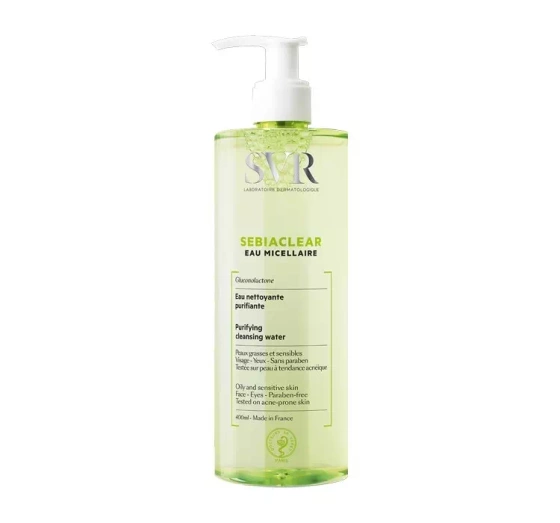 SVR SEBIACLEAR EAU MICELLAIRE MIZELLENWASSER 400 ML
