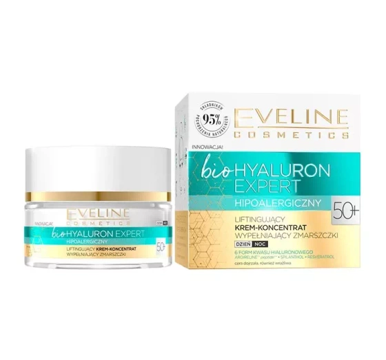 EVELINE BIO HYALURON EXPERT 50+ LIFTING CREME-KONZENTRAT 50ML