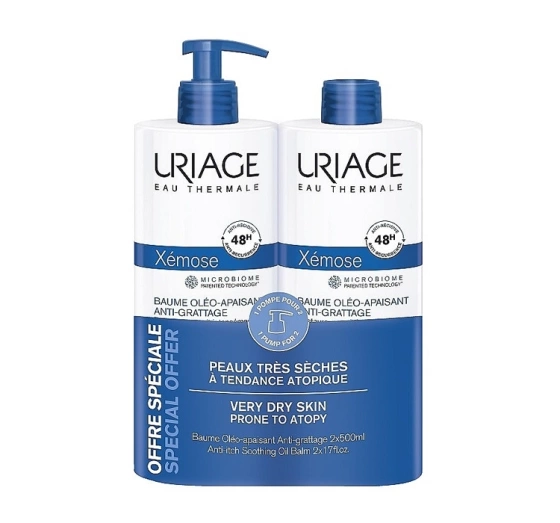 Kliknij na zdjęcie, aby je powiększyć Uriage Xemose Öl-in-Creme für sehr trockene Haut 2x500ml