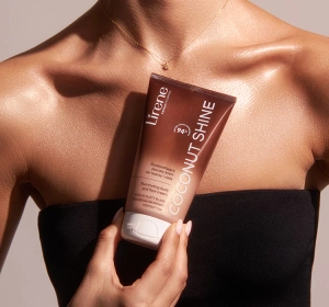 LIRENE COCONUT SHINE AUFLEUCHTENDE GOLDENE GESICHTS- UND KÖRPERCREME 150ML