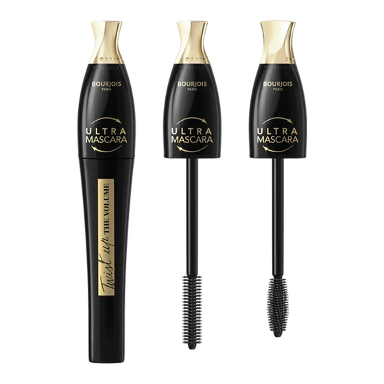 Kliknij na zdjęcie, aby je powiększyć BOURJOIS TWIST UP THE VOLUME WIMPERNTUSCHE 001 ULTRA BLACK 8ML