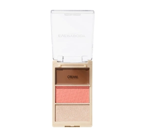 Everybody London Trio Face Contour-Palette Glow Me Peachy 8,6 g
