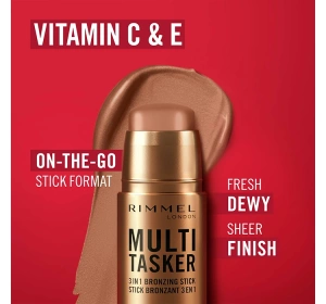 Rimmel Multi Tasker Bronzer Stick 002 Medium 4,5g