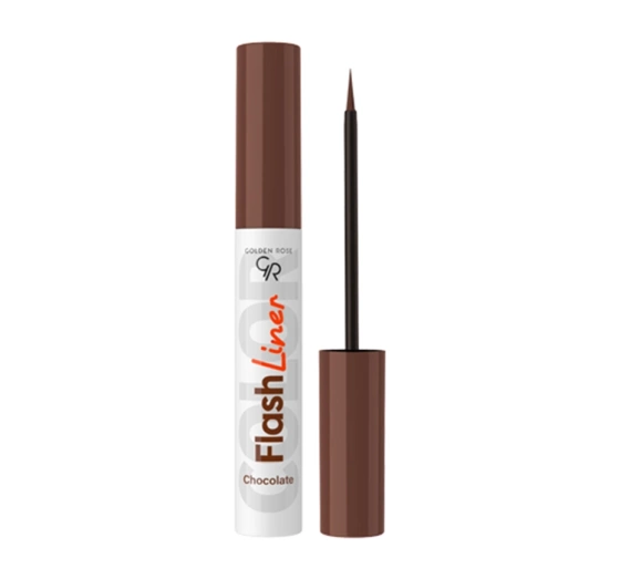 Golden Rose Flash Liner flüssiger Eyeliner 111 Chocolate 3,5ml