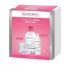 Bioderma Sensibio Pflegeset für empfindliche Haut Mizellenwasser + Serum + Pads