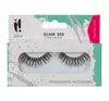 Ibra Makeup Strip Lashes – künstliche Wimpern am Band, Glam 300, 1 Paar
