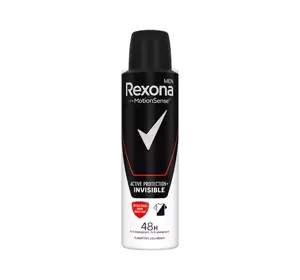REXONA MEN INVISIBLE SPRAY ANTITRANSPIRANT FÜR MÄNNER 150ML