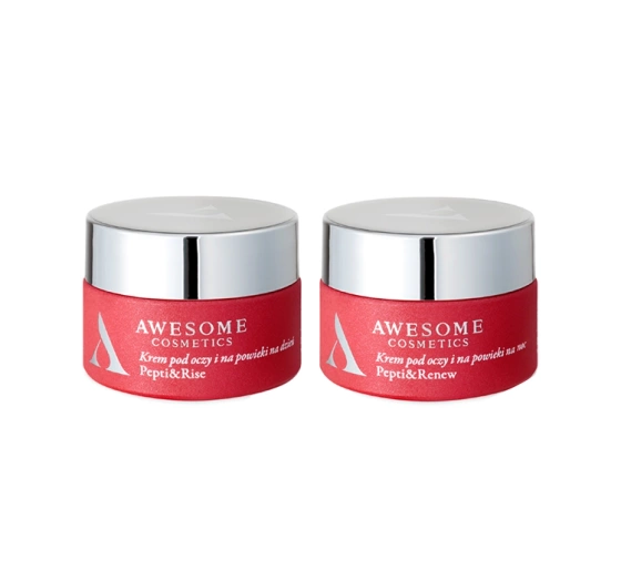 Awesome Cosmetics Pepti&More Augencreme-Set Pepti&Rise + Pepti&Renew 2 x 10 ml