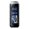 NIVEA MEN Deep Clean Real Madrid Duschgel mit Aktivkohle für Männer 3in1 500 ml