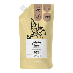 Yope natürliche Flüssig-Handseife Jasmin & Tonka Nachfüllpackung 500 ml