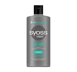 SYOSS MEN VOLUME SHAMPOO FÜR DÜNNES UND NORMALES HAAR 440ML